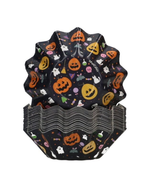 Funcakes FunCakes Bloom Baking Cups Halloween pk/48