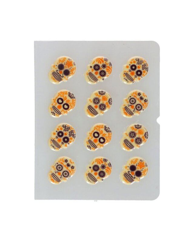 Funcakes FunCakes Chocolade Decoraties Day of the Dead Set/12