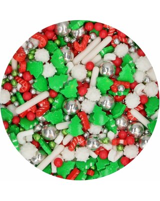 Funcakes FunCakes 3D Sprinkle Medley Christmas Wishes 70 g