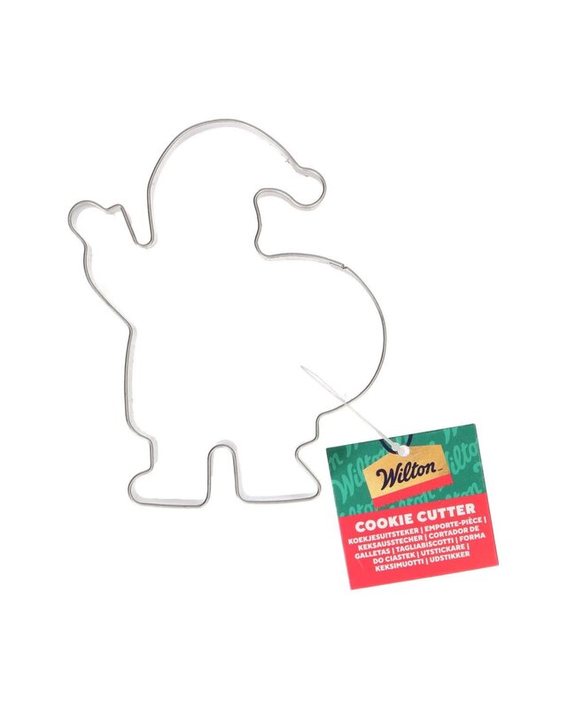 wilton Wilton Koekjesuitsteker Kerstman 10 cm