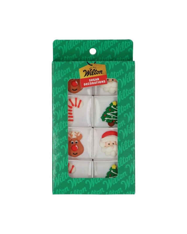wilton Wilton Suikerdecoraties Fijne Kerst set/8