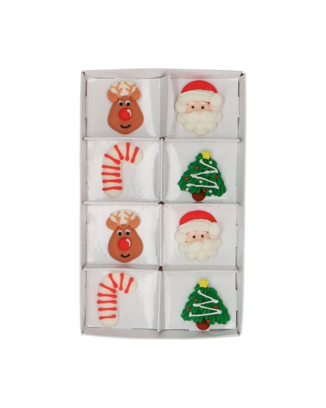 wilton Wilton Suikerdecoraties Fijne Kerst set/8