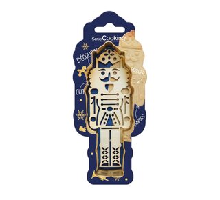 scrapcooking Scrapcooking Cookie Cutter & Houten Embosser - Notenkraker