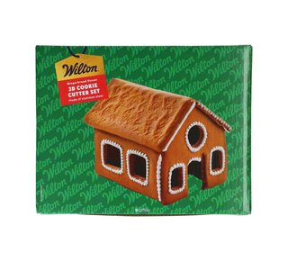 wilton Wilton Koekjesuitsteker 3D Gingerbreadhuis set/10