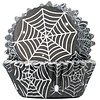PME Halloween Cupcake Vormpjes Spinnenwebben Ø50mm 30st