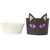 PME Halloween Cupcake Vormpjes Zwarte Kat Ø45mm 12st.