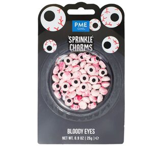 PME PME Halloween Suikerfiguren Bloederige Ogen 25g