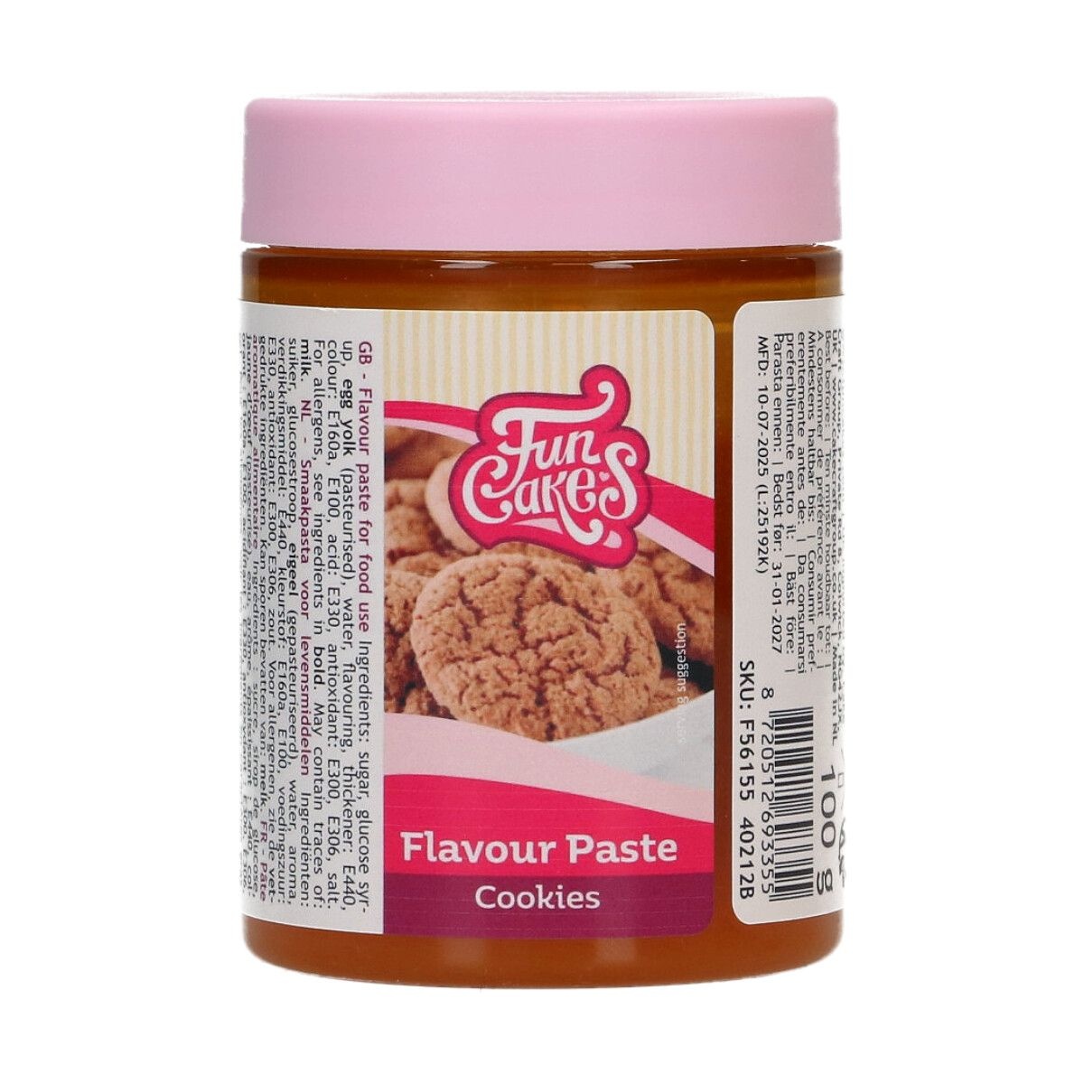 Funcakes Smaakpasta -Koekjes- 100g