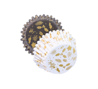 PME PME Foil Baking Cups winterbessen pk/30