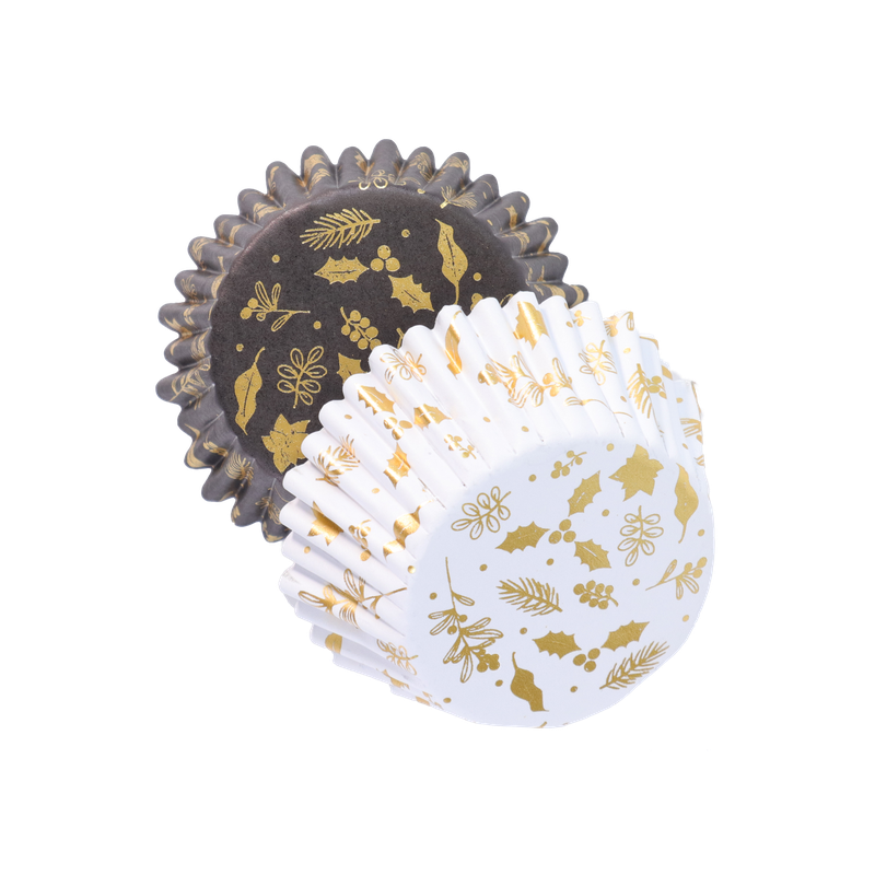 PME PME Foil Baking Cups winterbessen pk/30