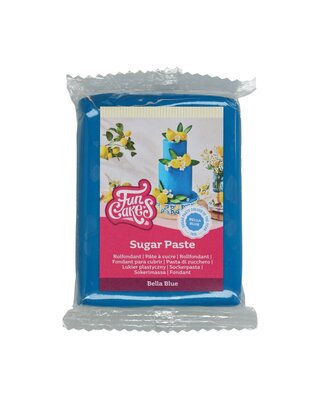 Funcakes Funcakes fondant bella blue 250gr