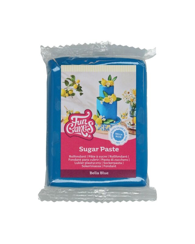 Funcakes Funcakes fondant bella blue 250gr