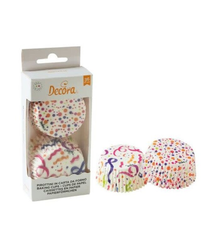 decora Muffin / cupcake vormpjes Fiesta