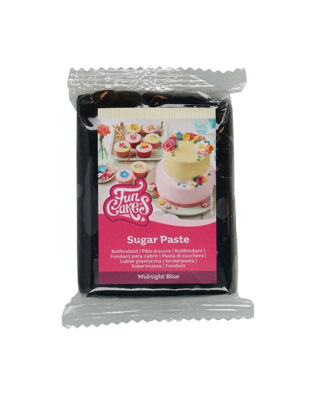 Funcakes FunCakes Fondant Midnight Blue 250 g