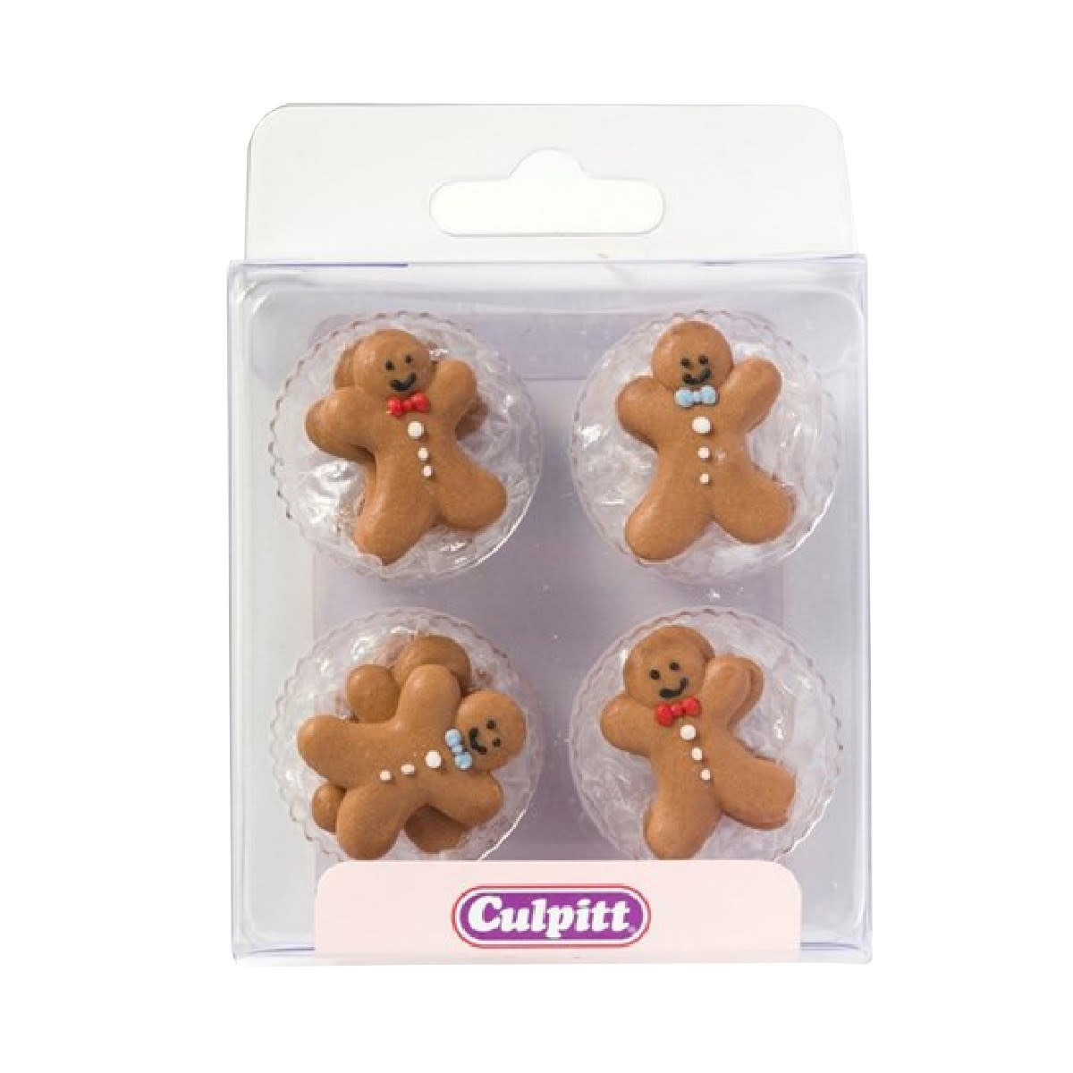 Culpitt Culpitt Suikerdecoratie Gingerbread Poppetje 25mm 12st.