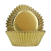 House of Marie Baking Cups Folie Goud Bulk pk/500