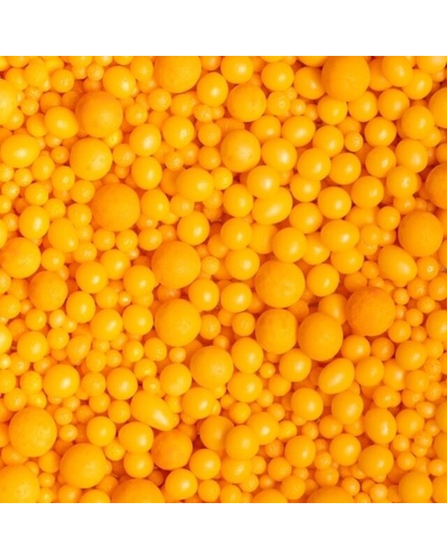 tastyme Suiker Parels  Sprinkles mix Orange / Oranje 70g - glutenvrij