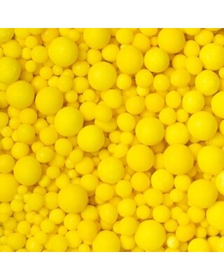 tastyme Suiker Parels  Sprinkle mix Yellow / Geel  70g - glutenvrij