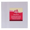Cake Drum Vierkant 22cm Wit