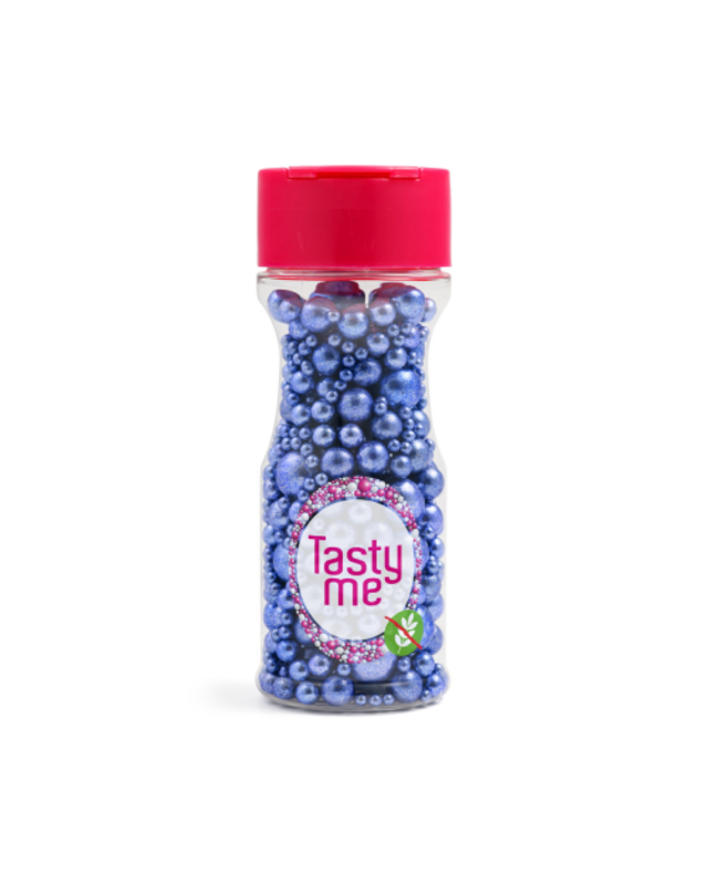 tastyme Suiker Parels Sprinkles mix lilac 70g - glutenvrij