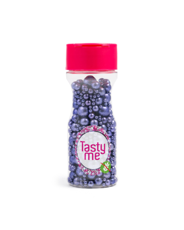 tastyme Suiker Parels  Sprinkles mix violet  70g - glutenvrij