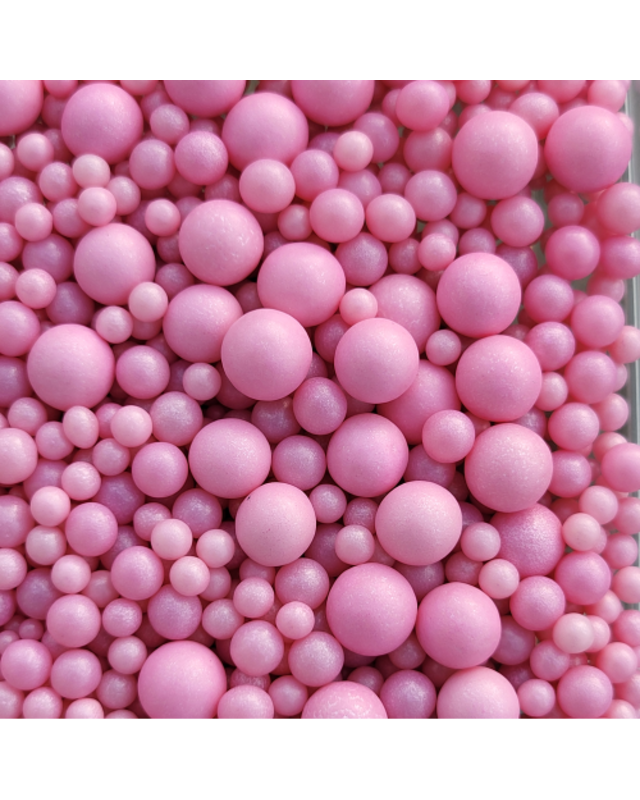 tastyme Suiker Parels  Sprinkles mix licht roze  70g - glutenvrij