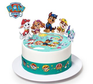 Taartdecoratie Sheets Paw Patrol Forever Fun Set/10