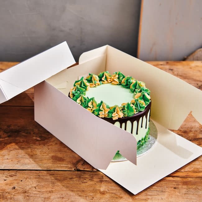 HOKIP Witte hoge taartdoos | 30 inch dozen met deksels | 30 x 12 x 12