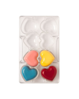 decora Chocolademal hartjes