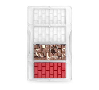 decora Chocolademal Bakstenen tablet