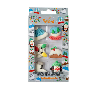 decora Suikerdecoratie Schattige kerst