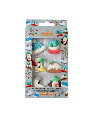 decora Suikerdecoratie Schattige kerst