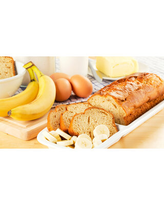Bakzolder bananen cakemix 500 gram
