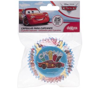 dekora Dekora Disney Cars Baking Cups pk/25