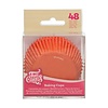 FunCakes Cupcakevormpjes Oranje pk/48