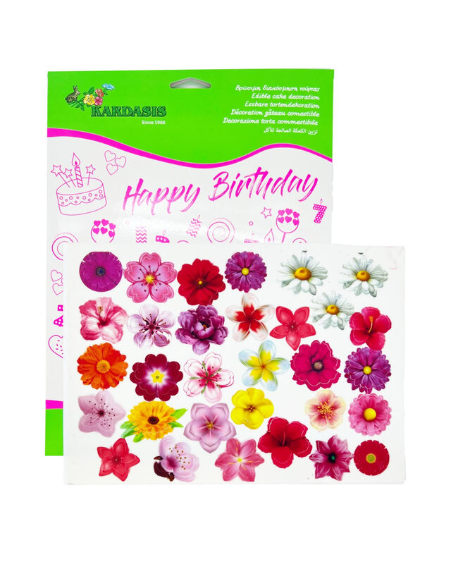 Decoratie Sheet Bloemen