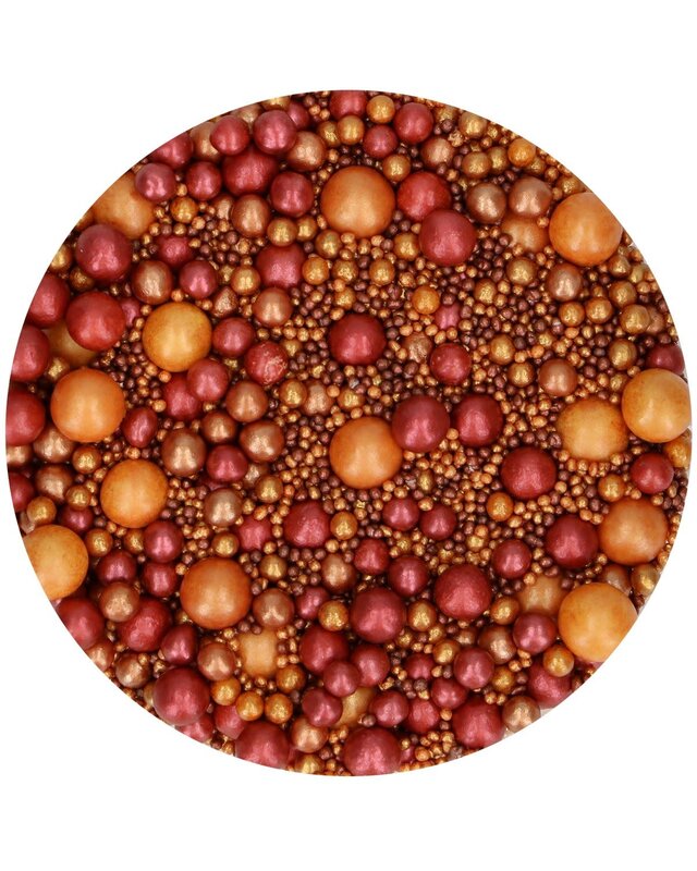 Funcakes FunCakes Soft Pearls Mix Golden Passion 80 g