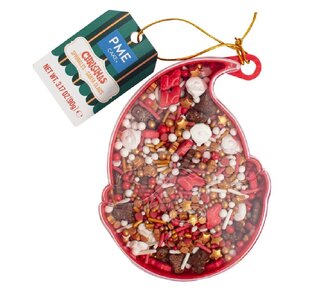 PME Sprinkle Mix Kerstman 90g
