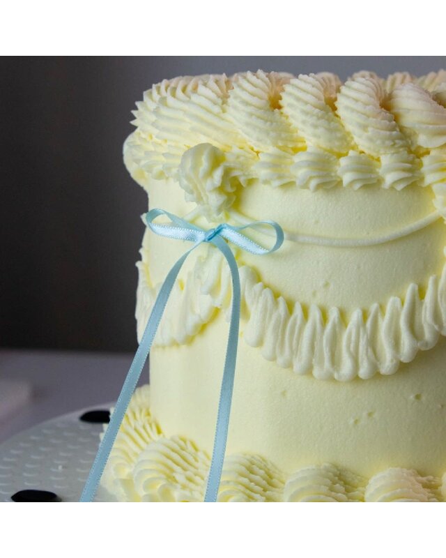 PME PME Taarttopper Lintstrik blauw 8st.