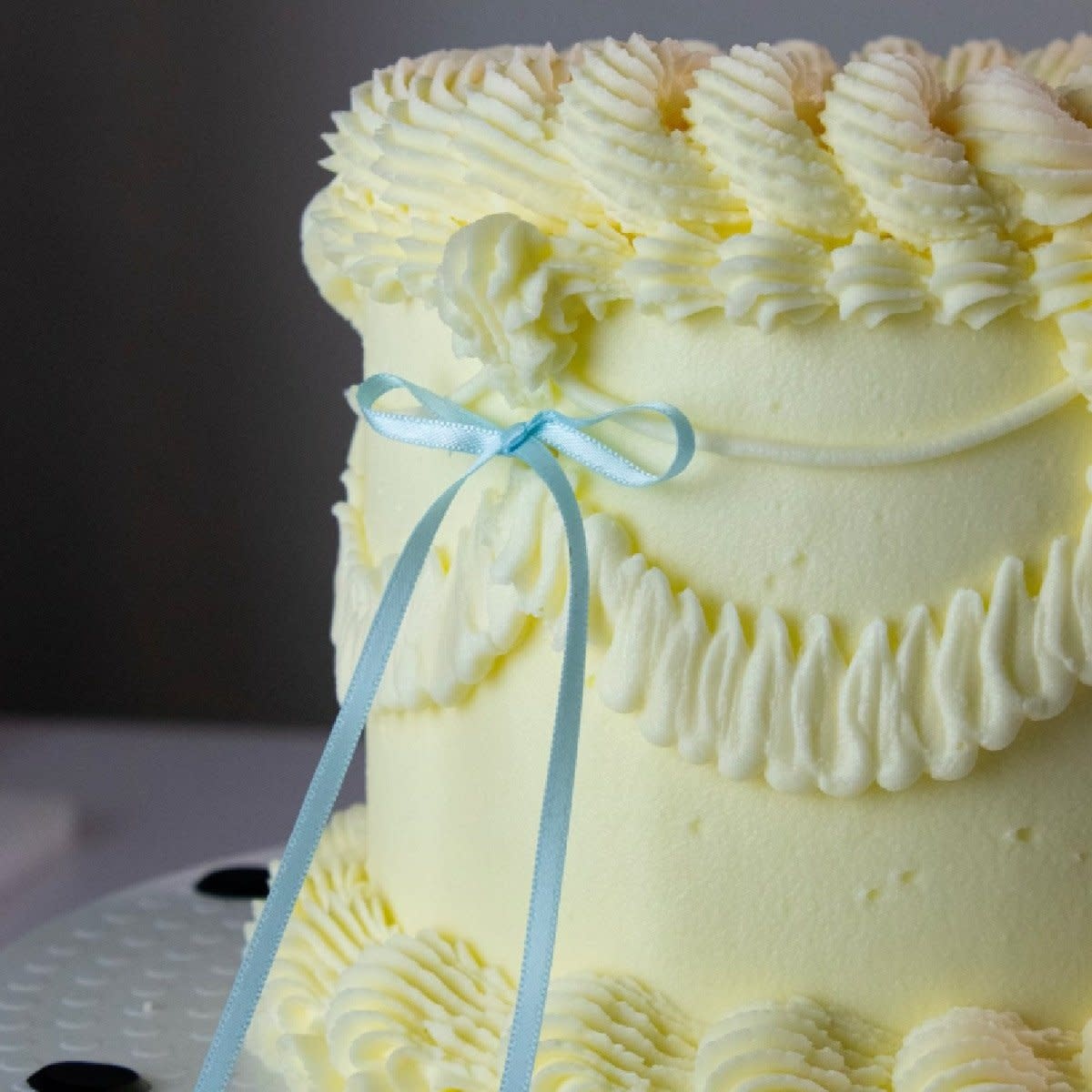 PME PME Taarttopper Bow blauw 8st.