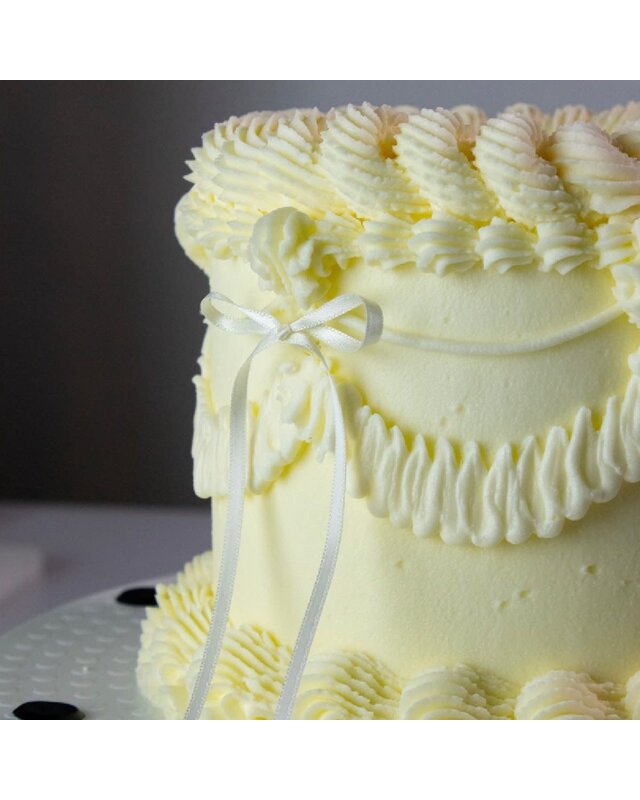 PME PME Taarttopper Bow wit  8st.