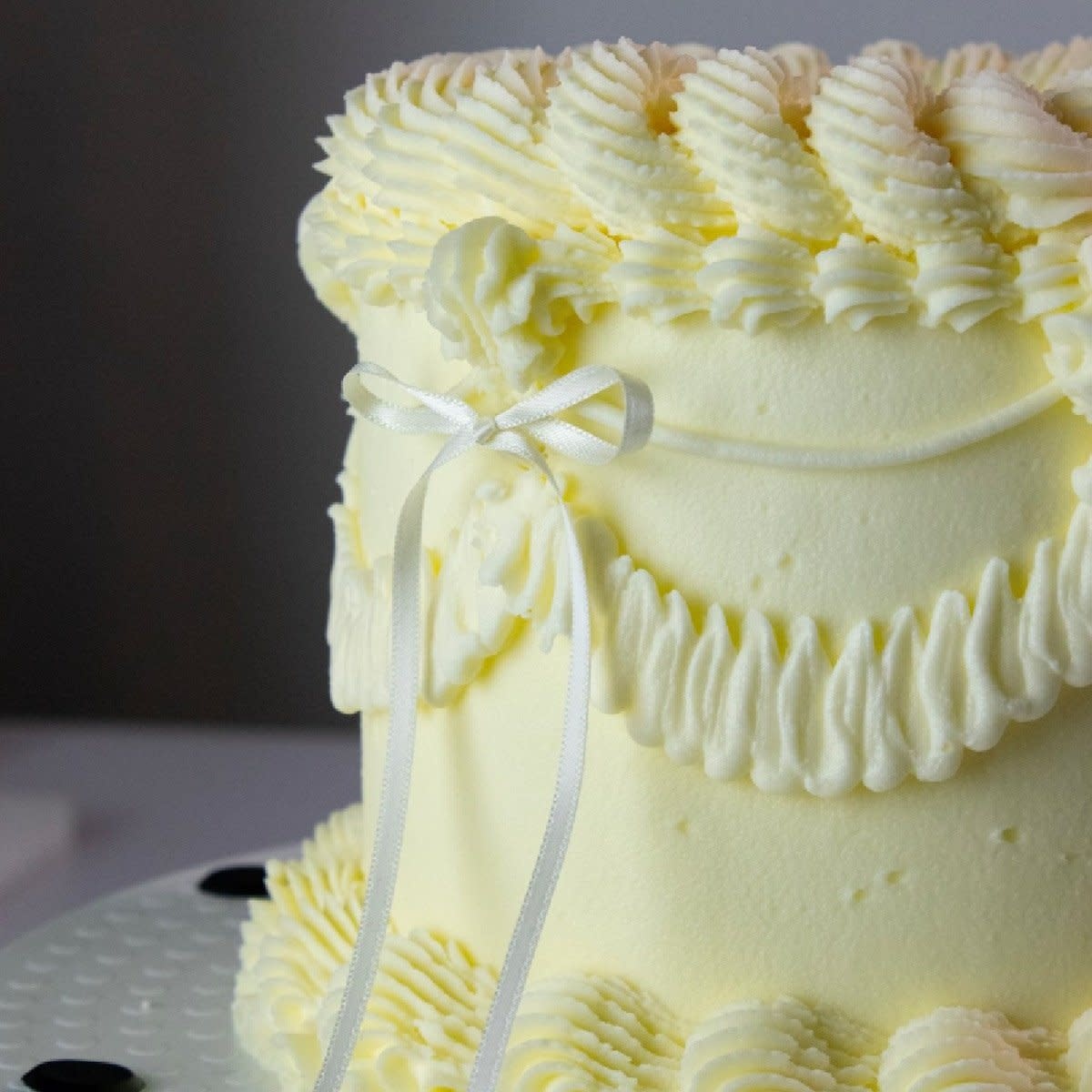 PME PME Taarttopper Bow wit  8st.