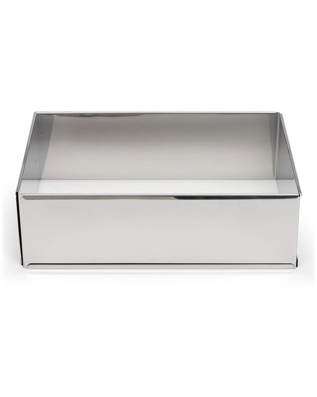 Patisse Patisse Taartring Vierkant Verstelbaar 25-46/17-32x(h)8,5cm