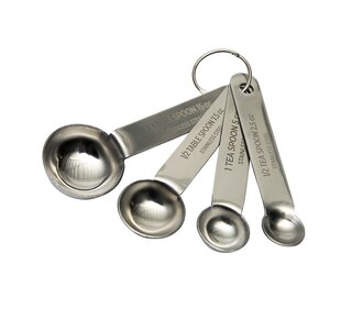 Brand New Cake BrandNewCake Maatlepels RVS Set/4