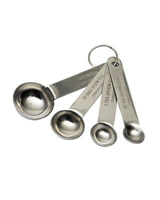 Brand New Cake BrandNewCake Maatlepels RVS Set/4