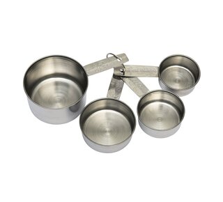 Brand New Cake BrandNewCake Maatcups RVS Set/4