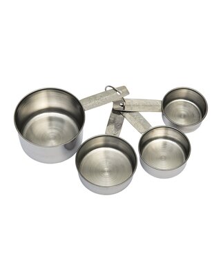 Brand New Cake BrandNewCake Maatcups RVS Set/4