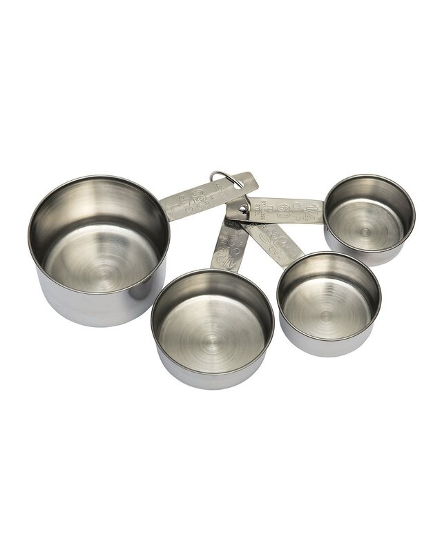 Brand New Cake BrandNewCake Maatcups RVS Set/4