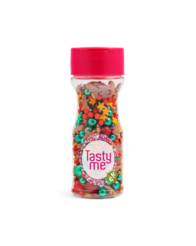 tastyme Sprinklemix X-mas 60g - glutenvrij
