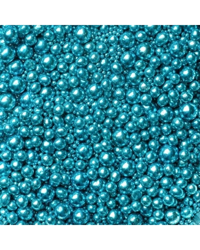 tastyme Metallic Pearls Sprinkles mix Blue 75g - glutenvrij